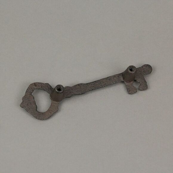 Set of 6 Cast Iron Antique Key Cabinet Handle Decorative Drawer Pull Home Decor - Picture 3 of 3